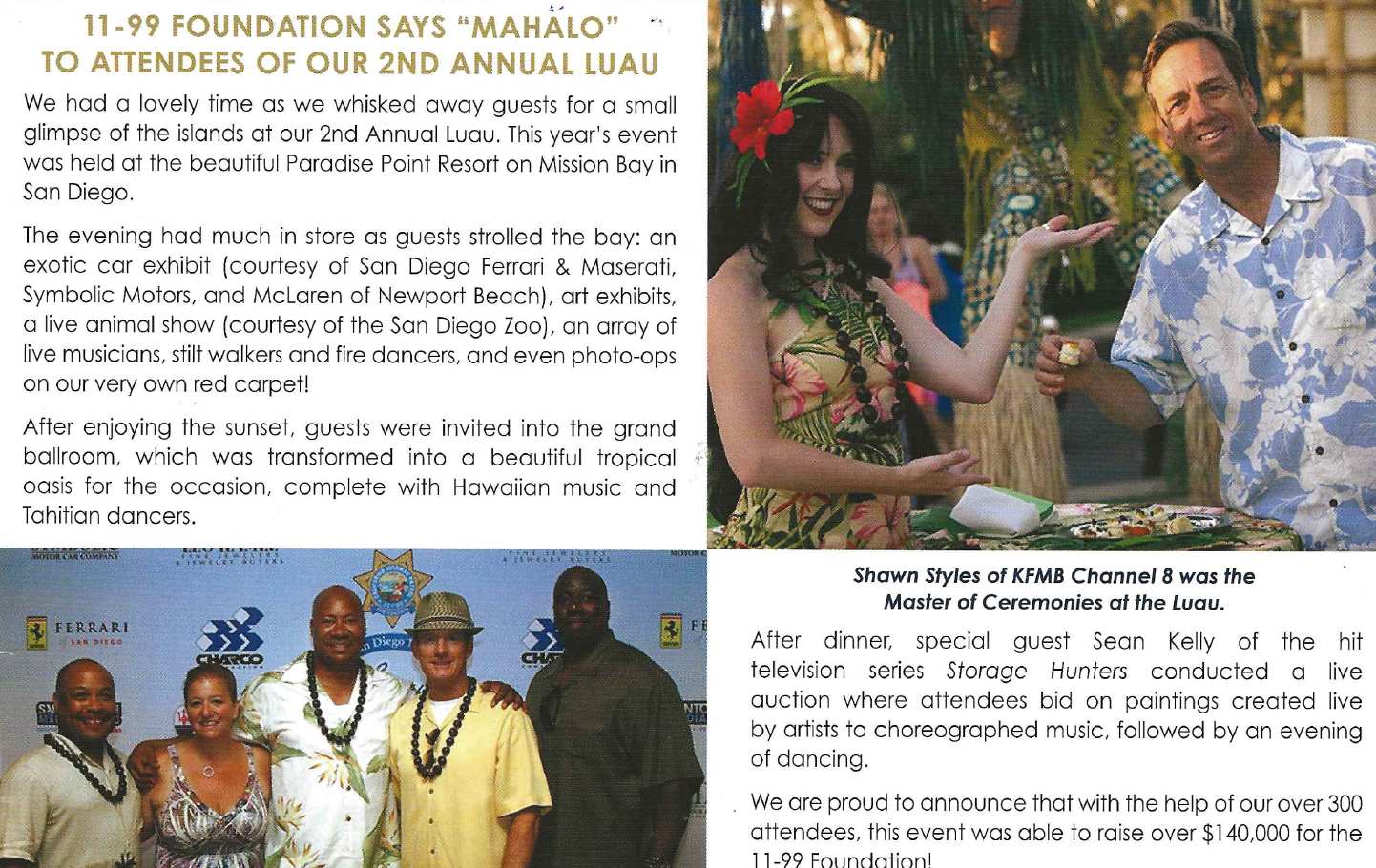 Ad CHP 11-99 2 Annual Luau PDF